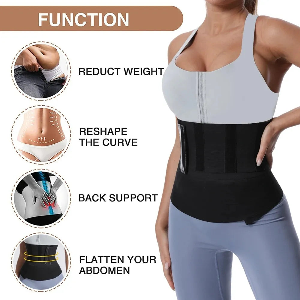 Adjustable Waist Shaper Belt (Unisex)